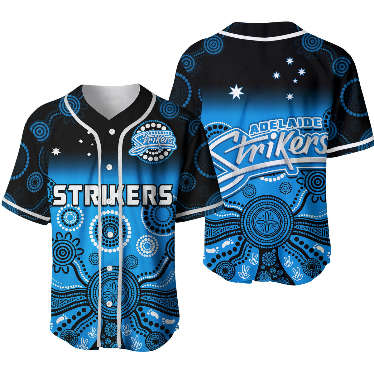 adelaide-strikers-baseball-jersey-gradient-aboriginal-dot-painting-ver02