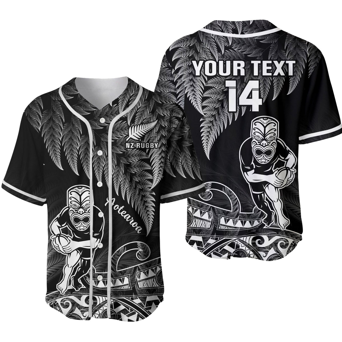 custom-text-and-number-new-zealand-silver-fern-rugby-baseball-jersey-all-black-koru-maori-ver02