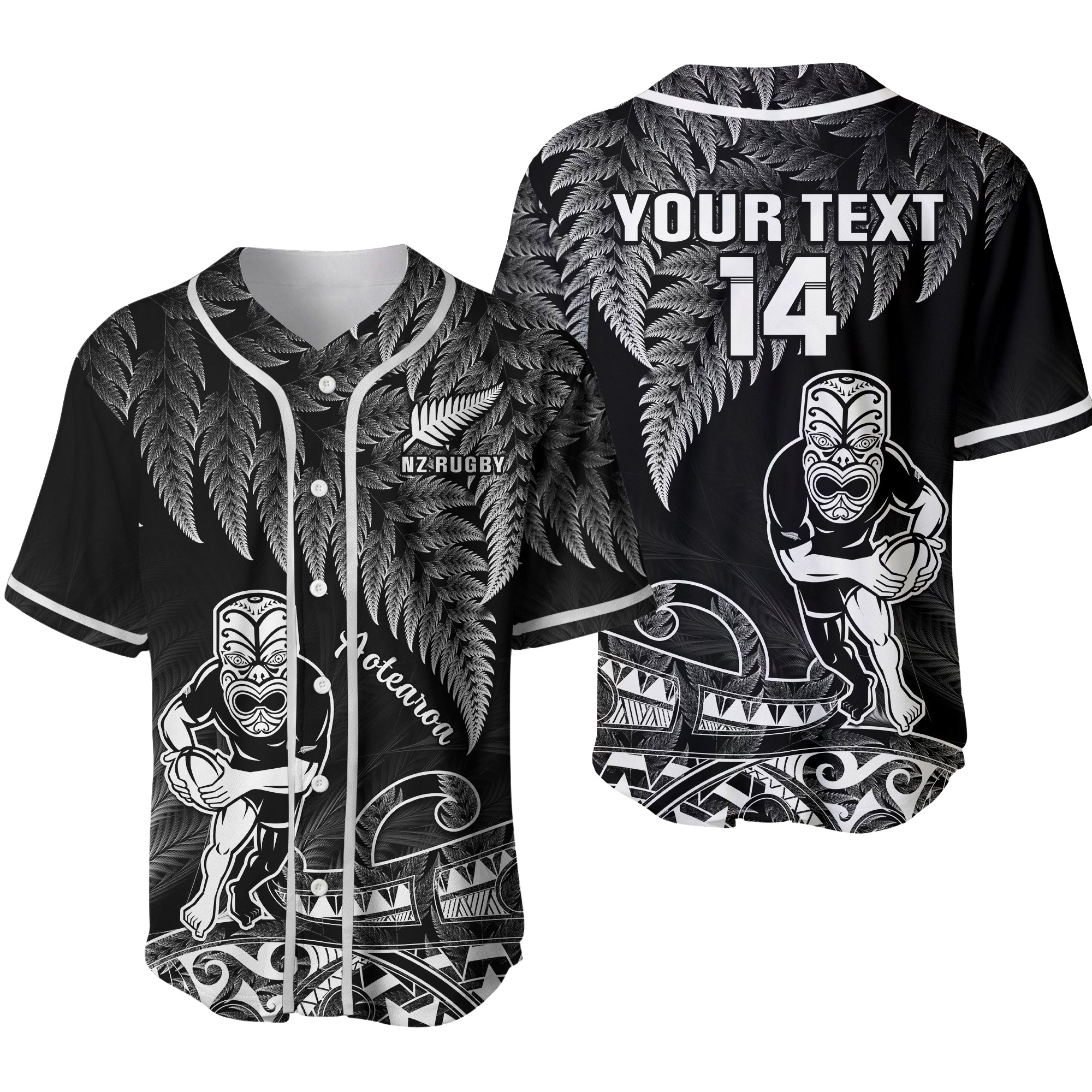 custom-text-and-number-new-zealand-silver-fern-rugby-baseball-jersey-all-black-koru-maori-ver02