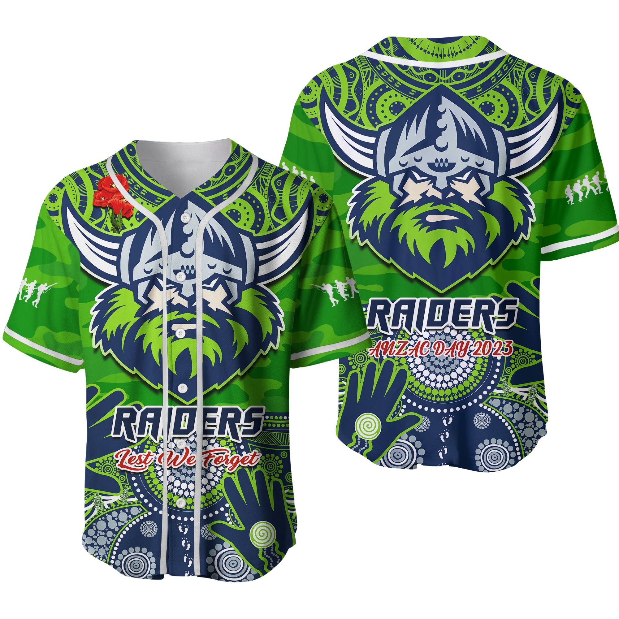 raiders-rugby-anzac-2023-baseball-jersey-dots-poppy-mix-camouflage-lest-we-forget-ver02