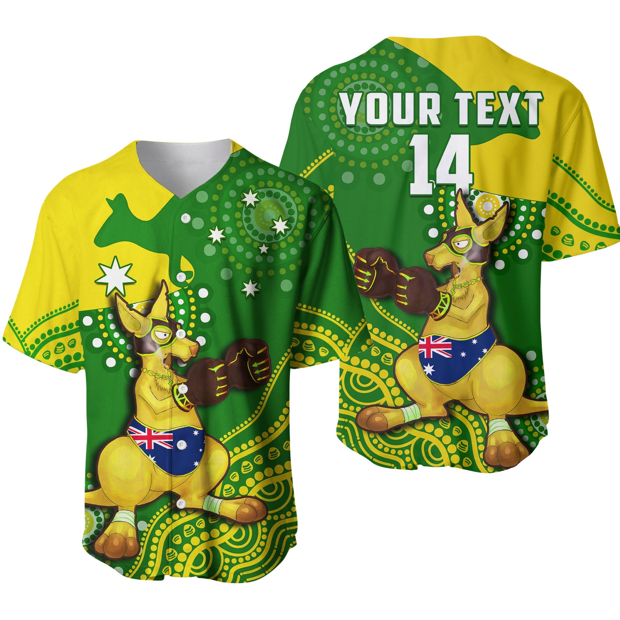 custom-text-and-number-australia-baseball-jersey-boxing-kangaroo-indigenous-national-color-art