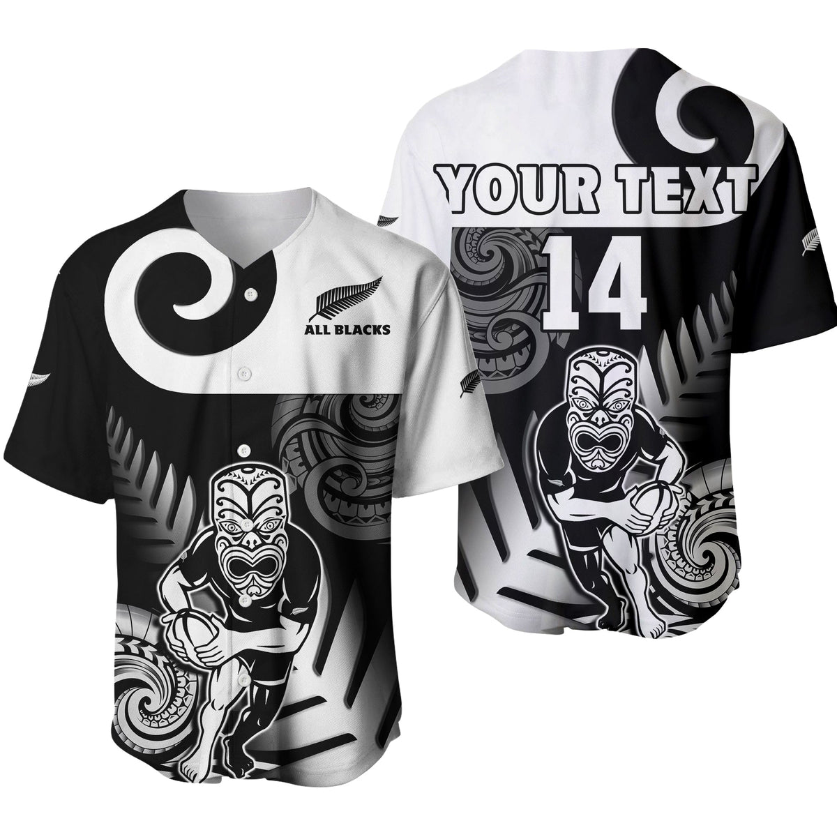 custom-text-and-number-new-zealand-silver-fern-rugby-baseball-jersey-all-black-maori-koru
