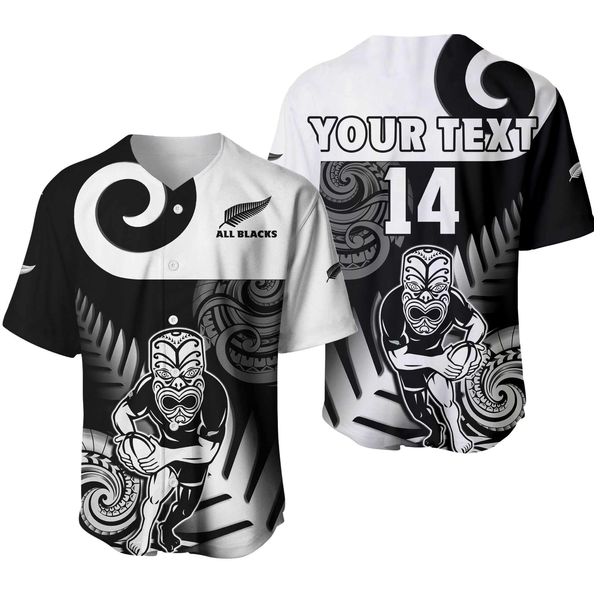 custom-text-and-number-new-zealand-silver-fern-rugby-baseball-jersey-all-black-maori-koru