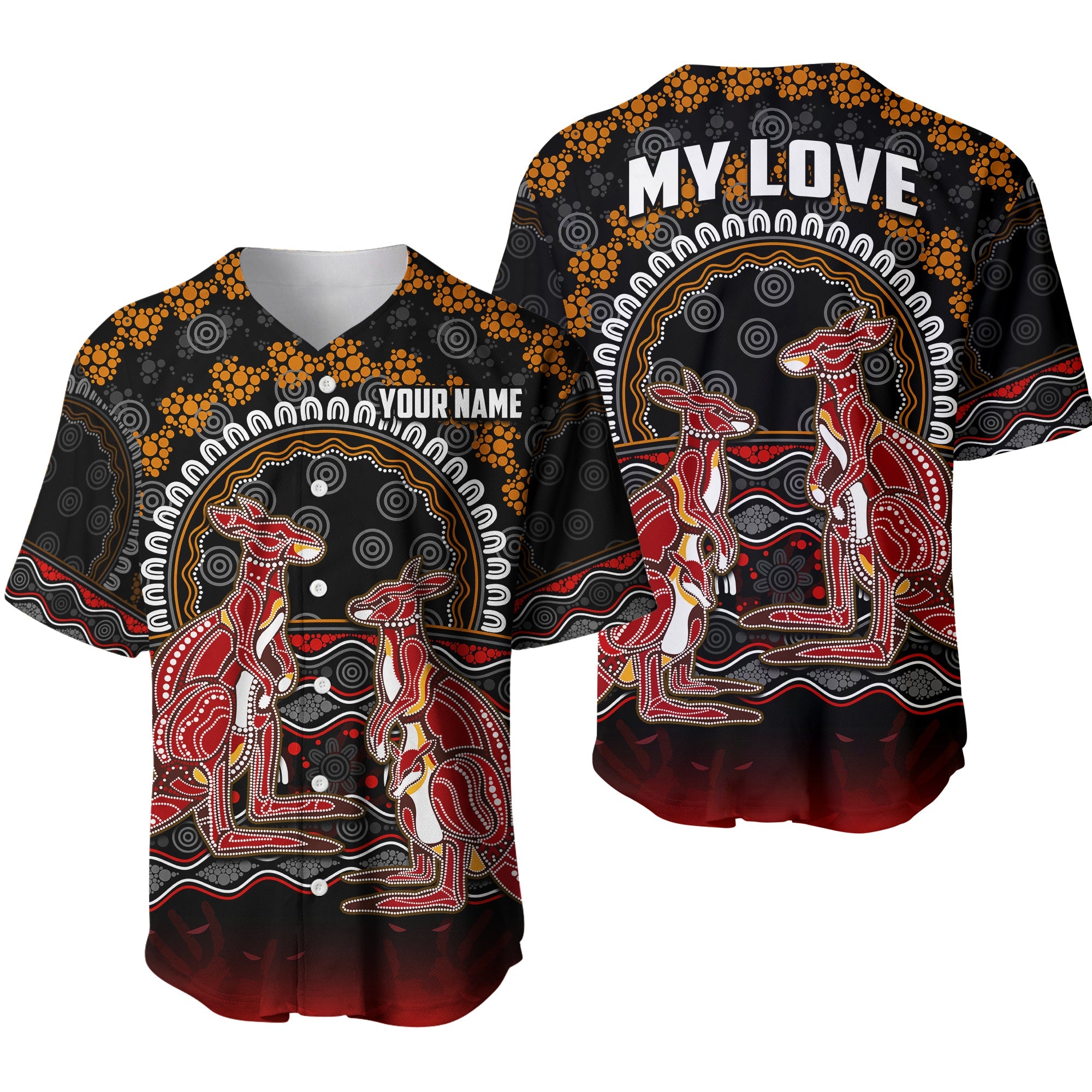 custom-personalised-australia-valentine-baseball-jersey-aboriginal-couple-kangaroos-my-love