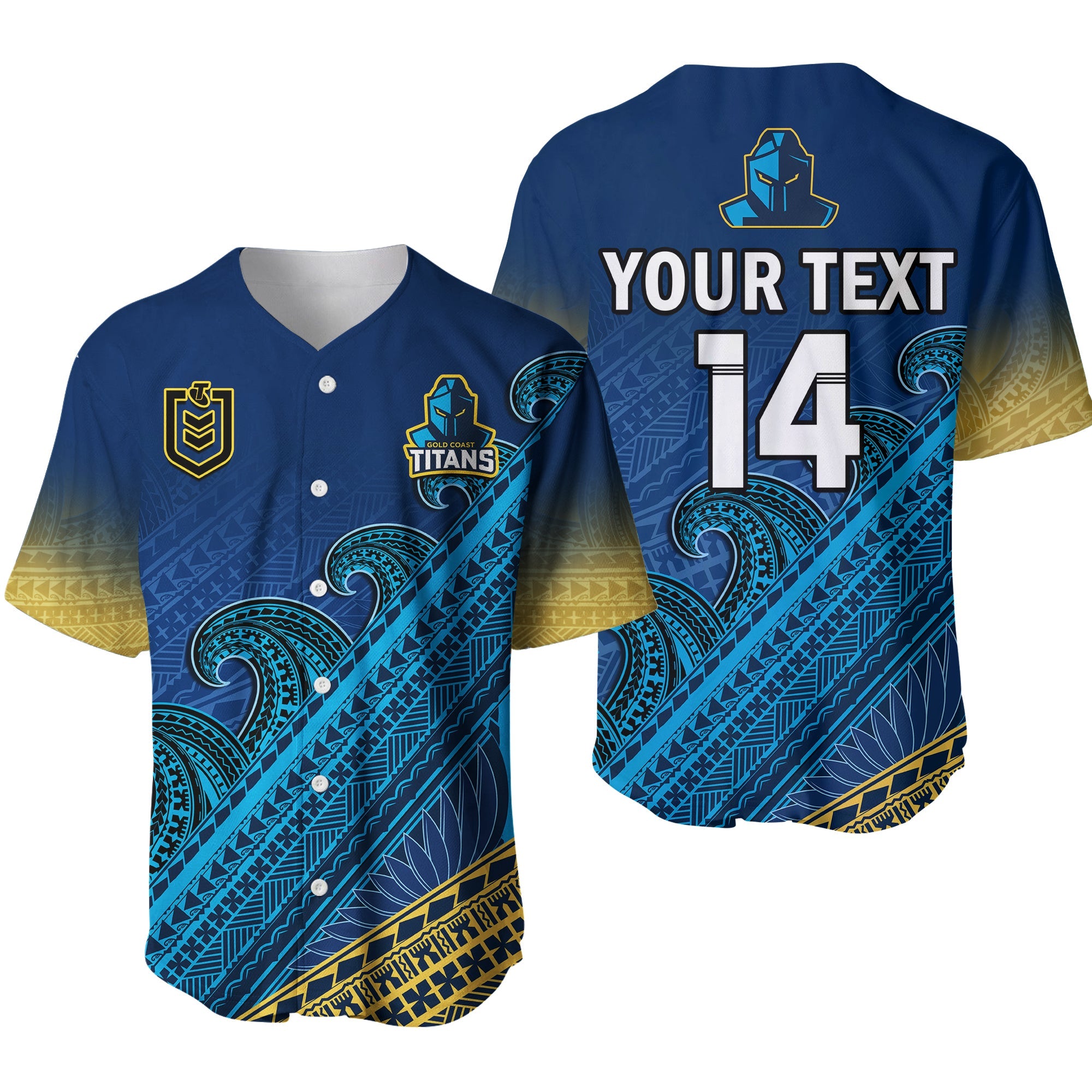 custom-text-and-number-gold-coast-titans-rugby-baseball-jersey-pasifika-gradient-polynesian-pattern