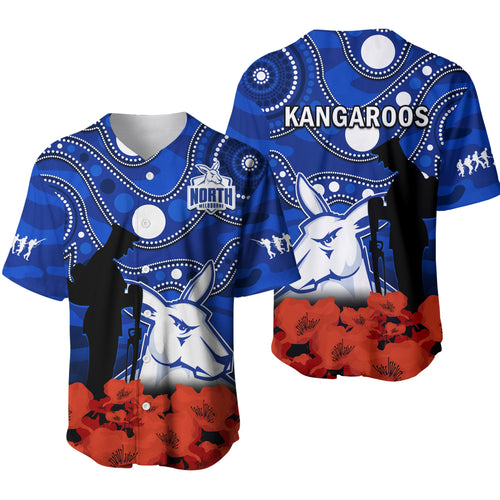 north-melbourne-football-anzac-2023-baseball-jersey-kangaroos-aboriginal-mix-poppy-camouflage-ver01