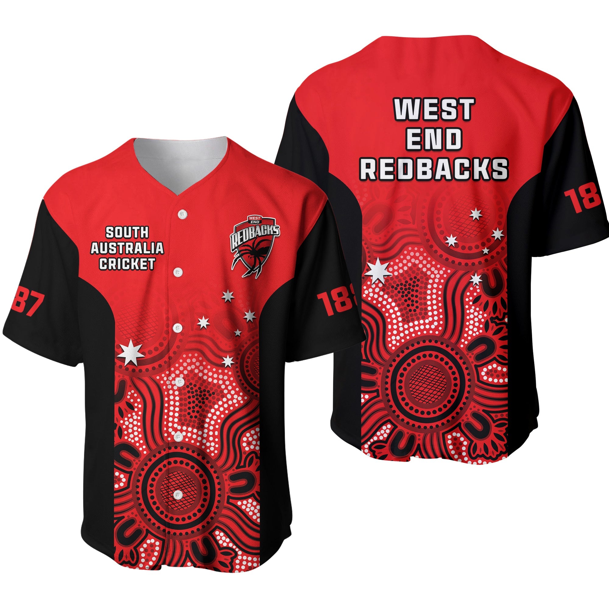 south-australia-cricket-2023-baseball-jersey-west-end-redbacks-sheffield-shield-indigenous-ver01