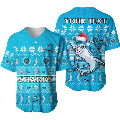 custom-personalised-sharks-christmas-baseball-jersey-cronulla-sutherland-aboriginal-art-merry-xmas