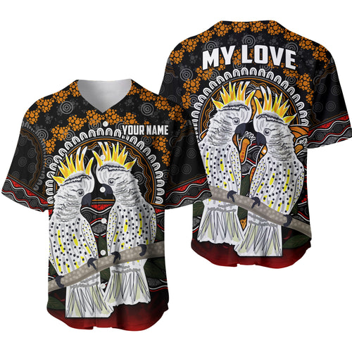 custom-personalised-australia-valentine-baseball-jersey-aboriginal-couple-cockatoos-my-love