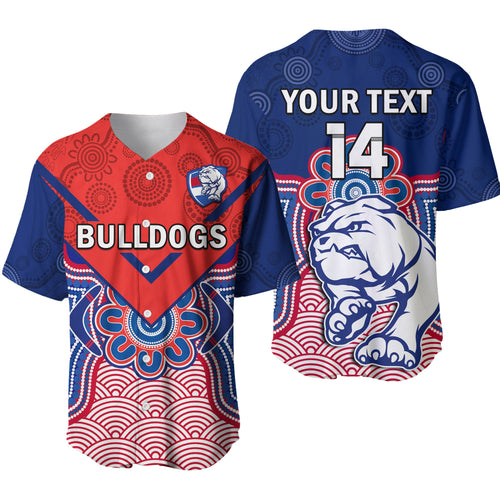 custom-text-and-number-bulldogs-football-baseball-jersey-western-doggies-aboriginal-art