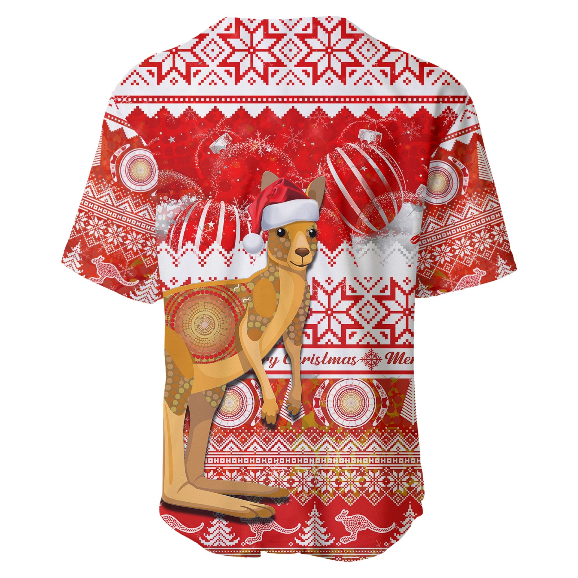 australia-baseball-jersey-kangaroo-aboriginal-painting-merry-christmas