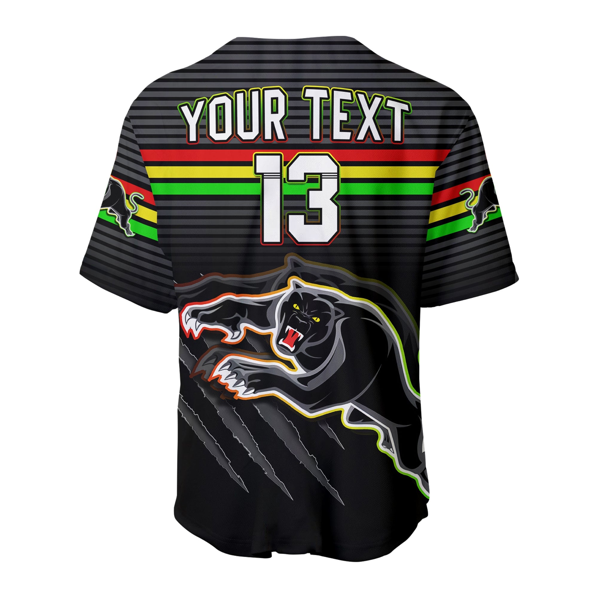 custom-text-and-number-panthers-proud-baseball-jersey-back-to-back-premiers-2022-version-black