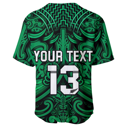 custom-text-and-number-new-zealand-silver-fern-rugby-baseball-jersey-all-black-green-nz-maori-pattern