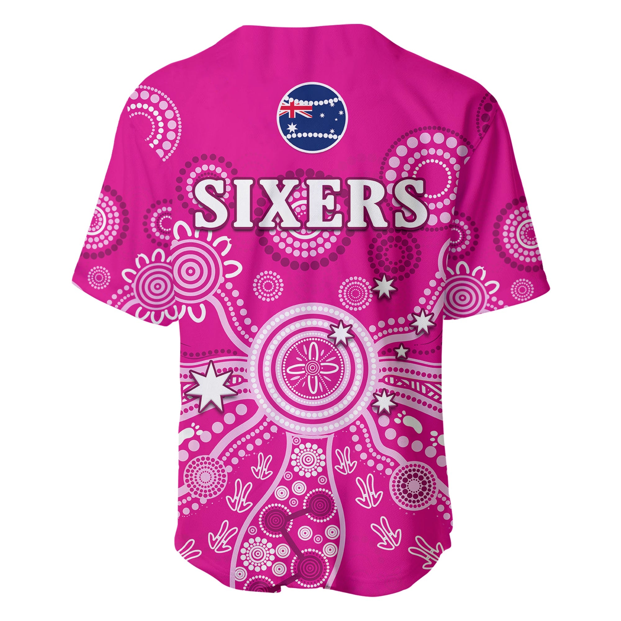 sydney-sixers-baseball-jersey-cricket-indigenous-australian-art-ver02