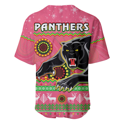 panthers-christmas-baseball-jersey-aboriginal-pattern-penrith-pink-version