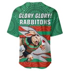 rabbitohs-rugby-baseball-jersey-aboriginal-dot-painting-glory-glory-sporty-style