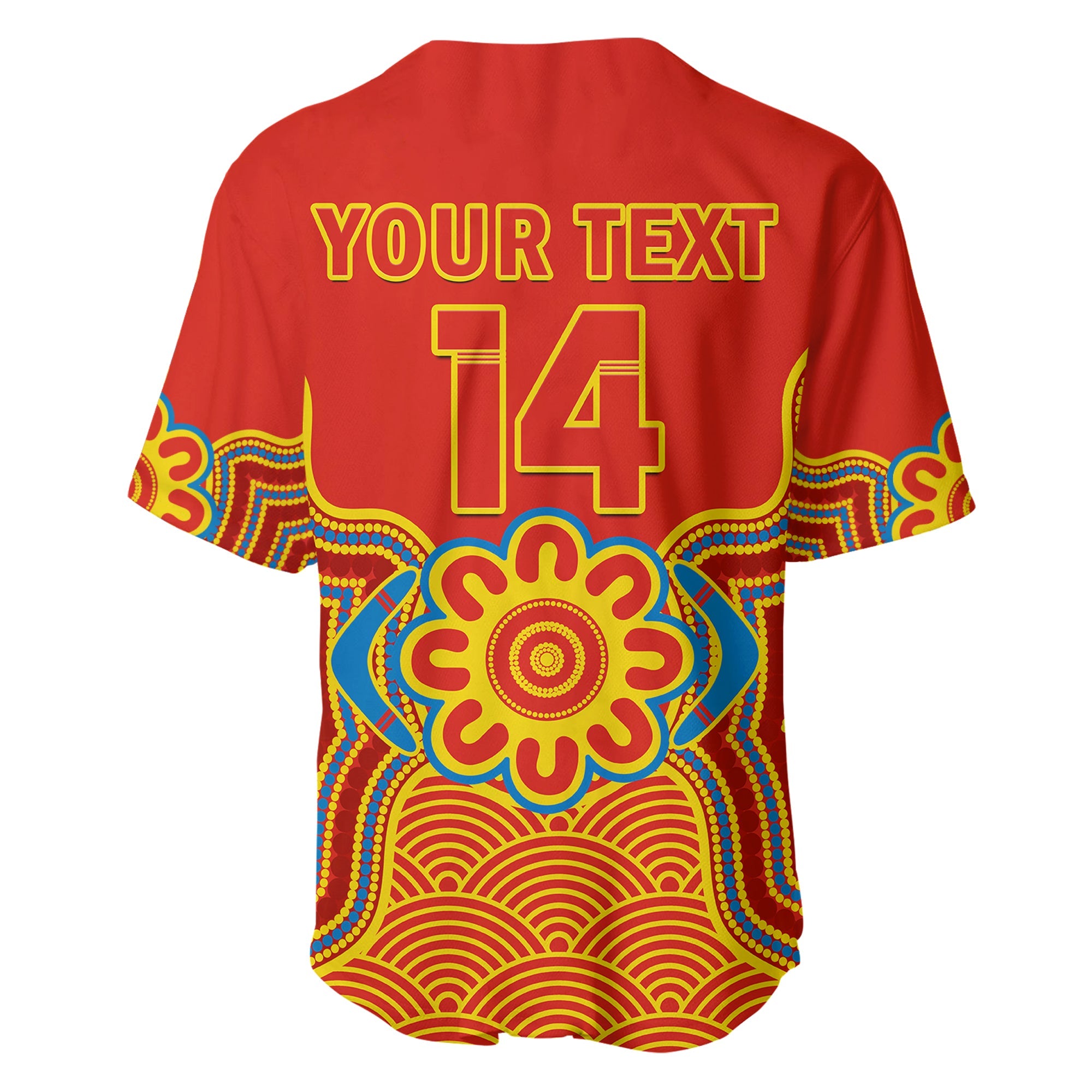 custom-text-and-number-gold-coast-football-baseball-jersey-suns-indigenous-pattern