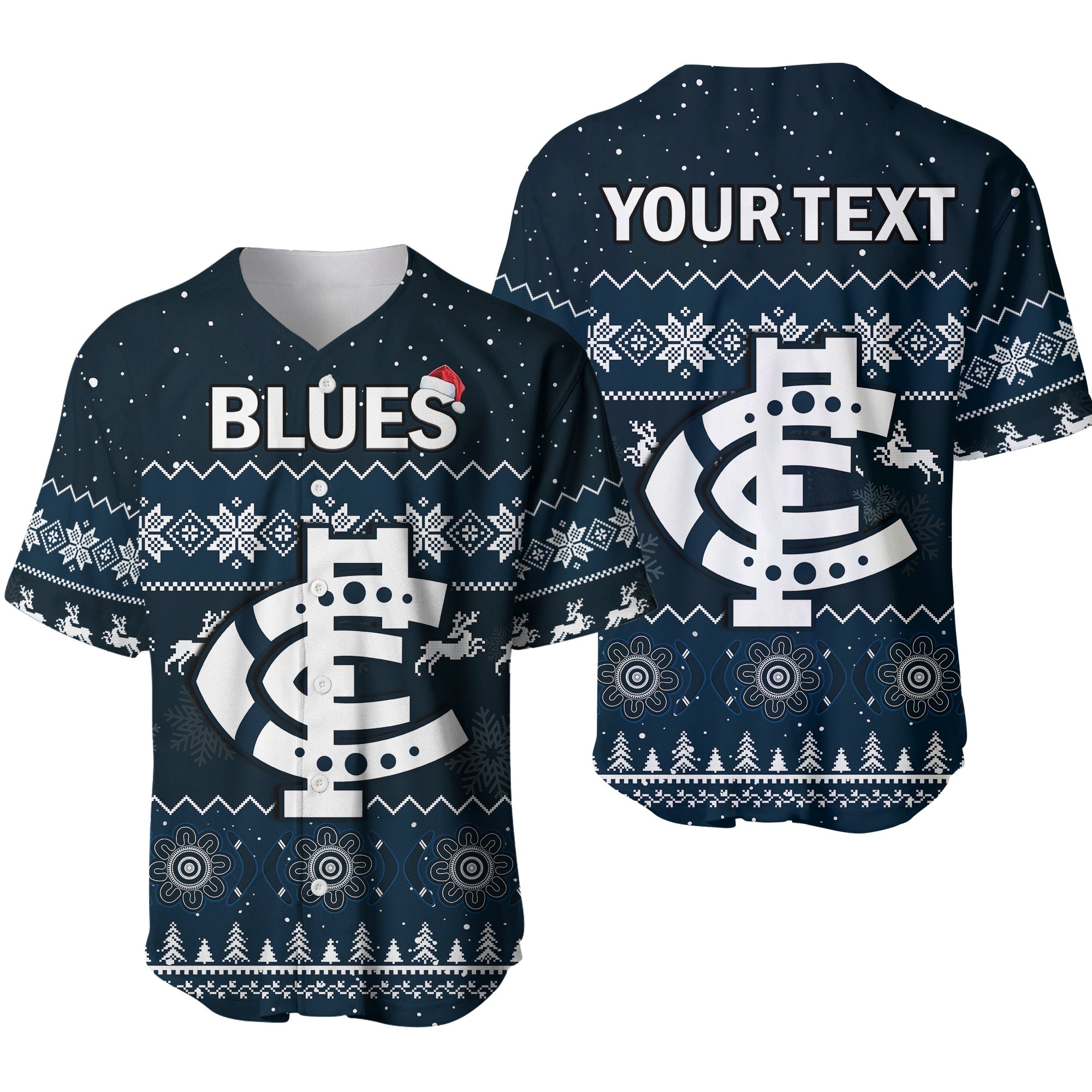 custom-personalised-carlton-football-baseball-jersey-blues-indigenous-merry-christmas