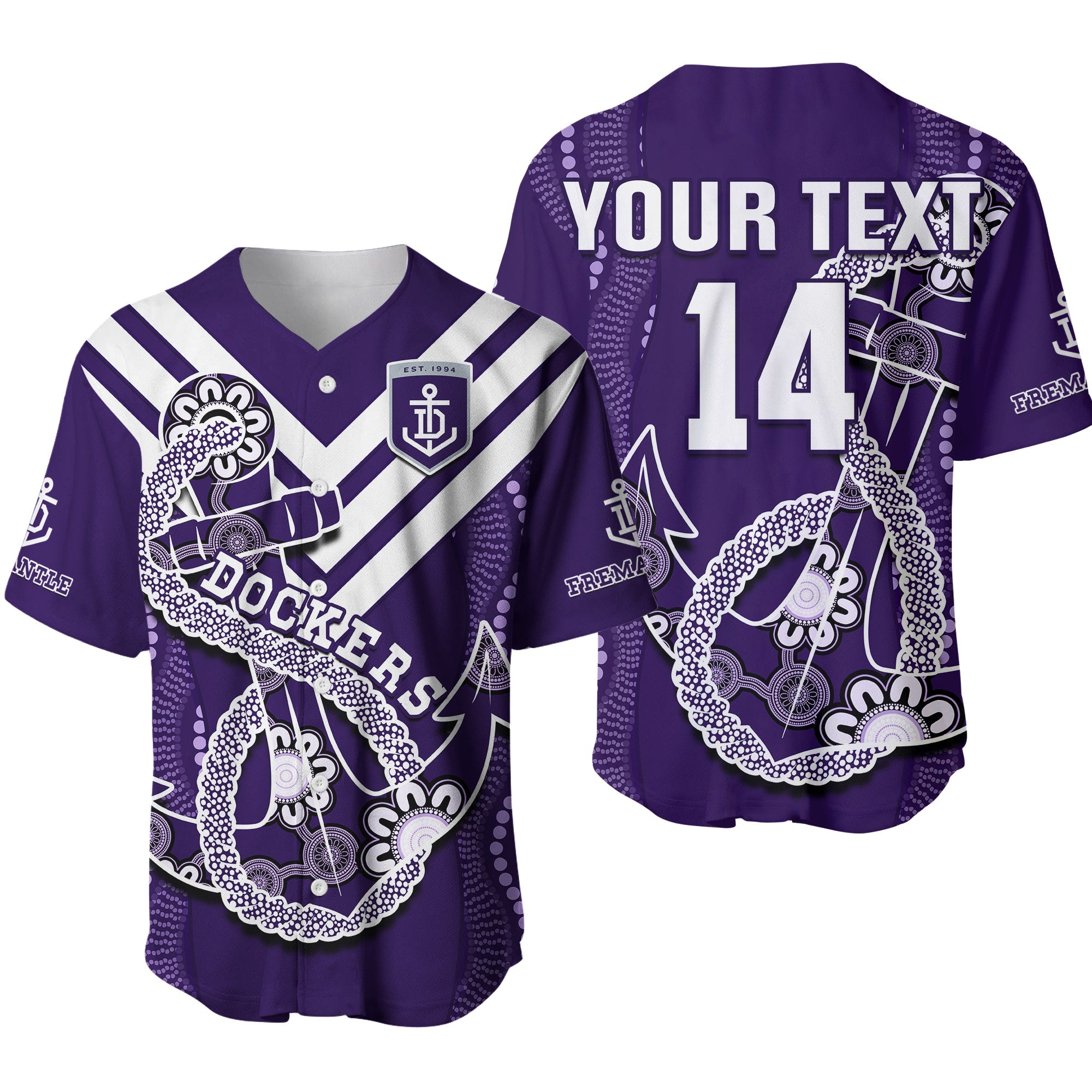 custom-text-and-number-dockers-football-baseball-jersey-fremantle-anchor-mix-aboriginal-pattern-dynamic-style