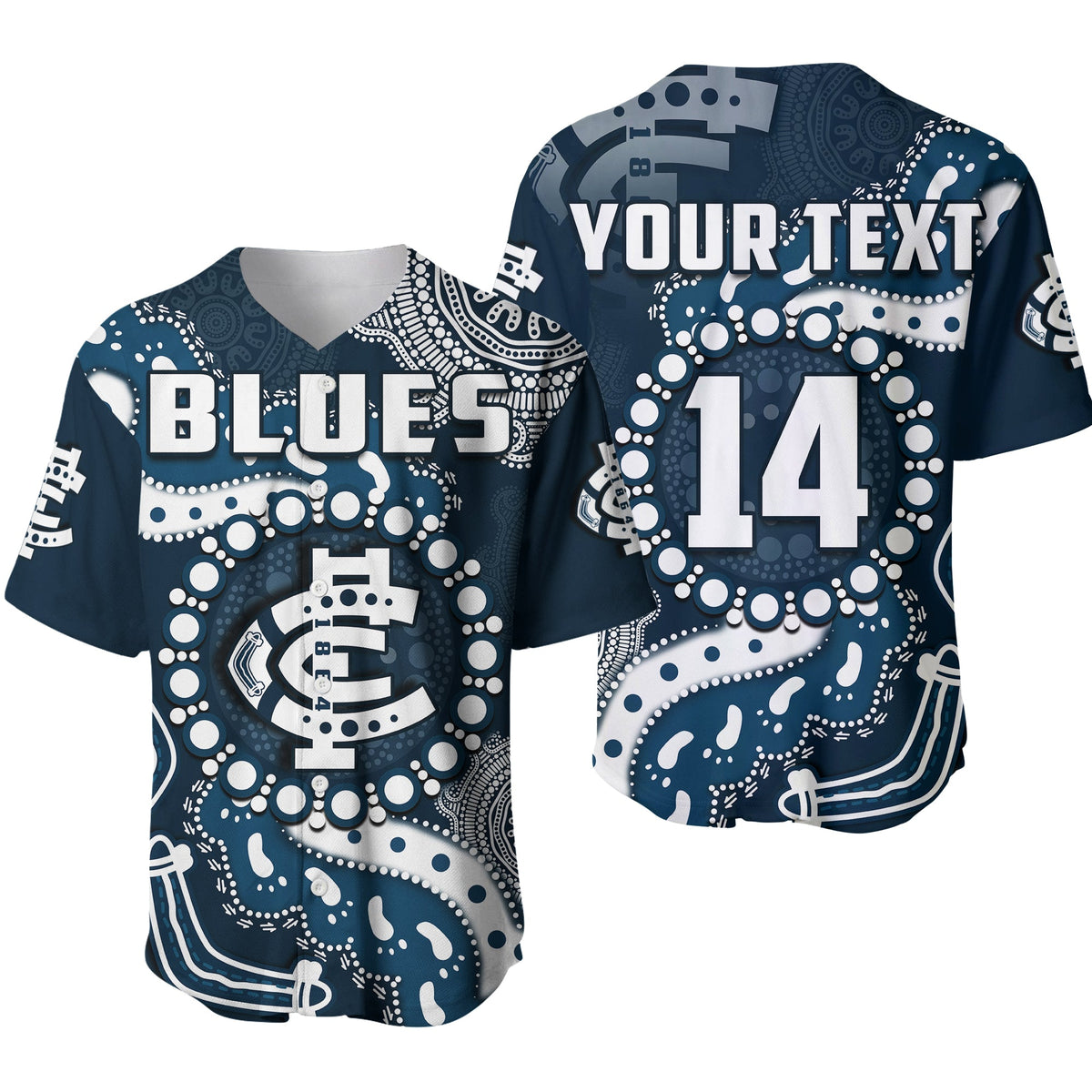 custom-text-and-number-carlton-football-baseball-jersey-blues-1864-boomerang-indigenous-artsy
