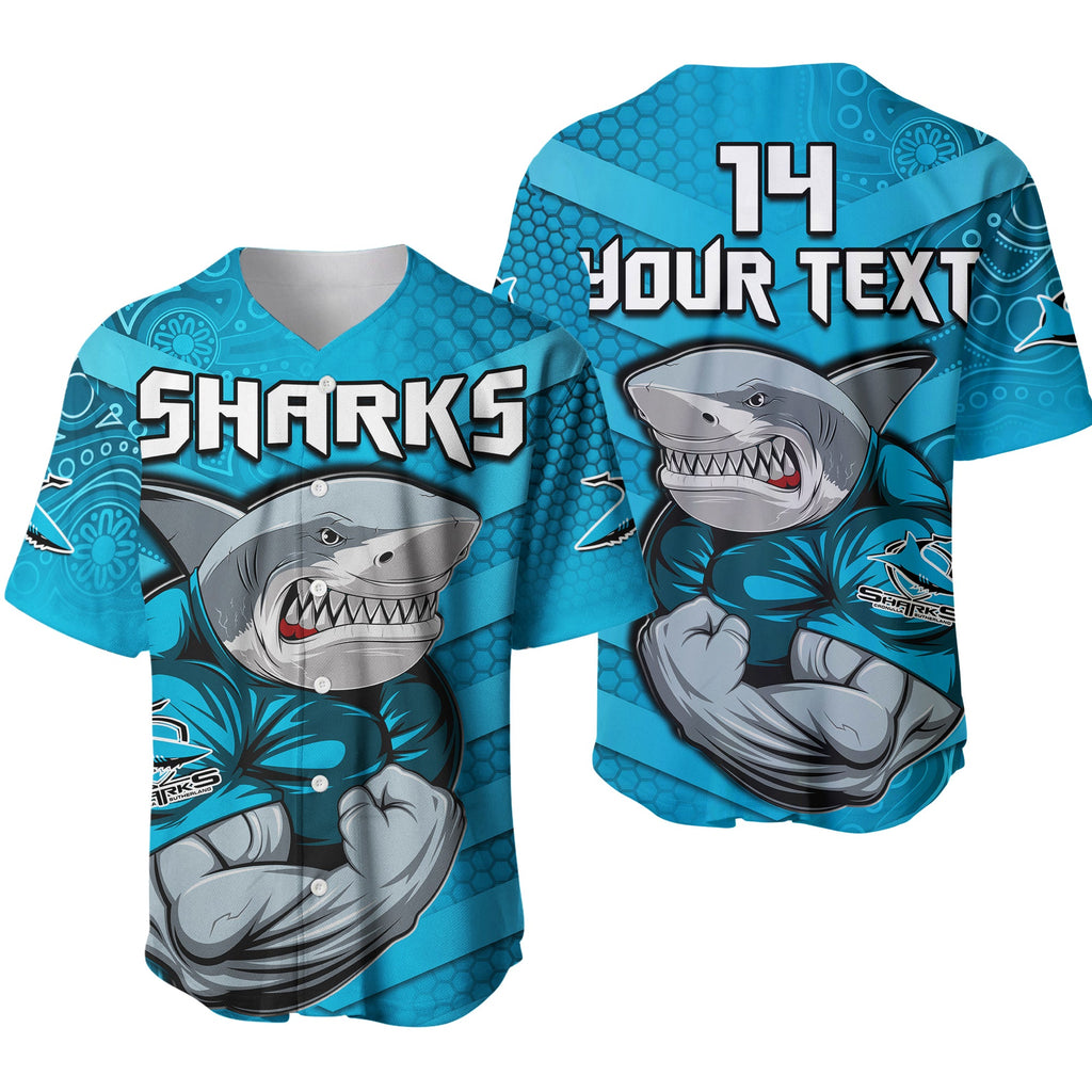 custom-text-and-number-sharks-rugby-baseball-jersey-go-sharkies-aboriginal-sporty-version