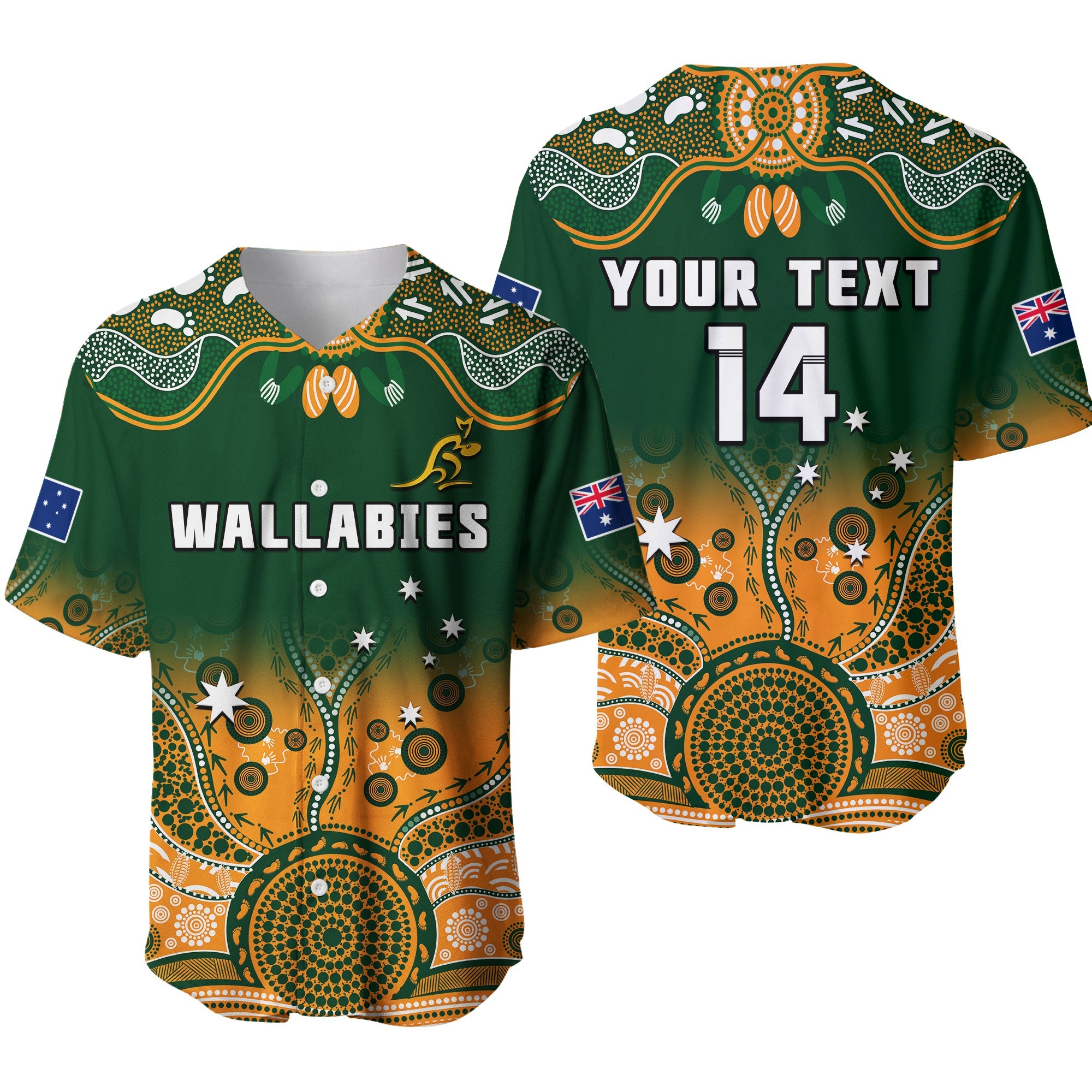 custom-text-and-number-australia-rugby-baseball-jersey-wallabies-kangaroo-green-aboriginal-ver01