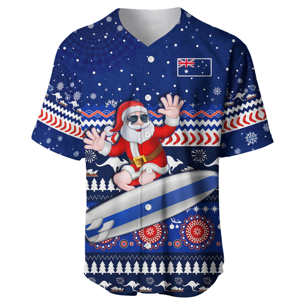 australia-christmas-baseball-jersey-aussie-aboriginal-santa-claus-is-surfing-with-kangaroo
