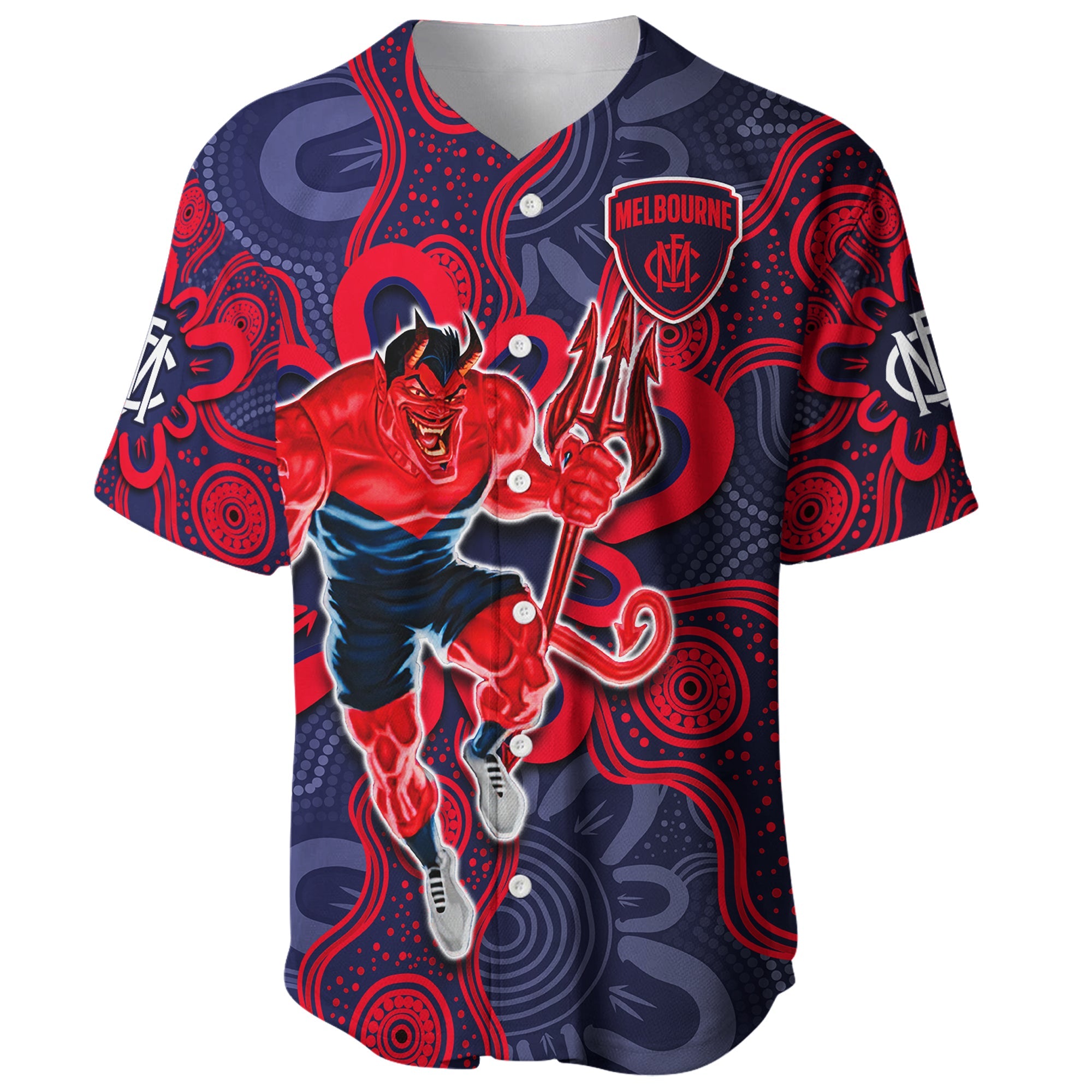 custom-text-and-number-demons-football-2022-baseball-jersey-australian-aboriginal-dot-painting