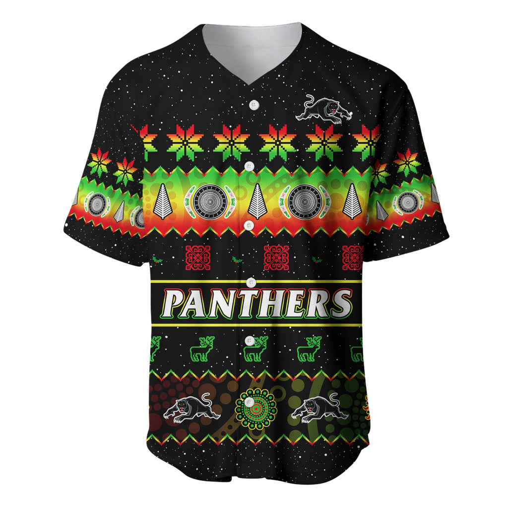 custom-personalised-penrith-panthers-christmas-baseball-jersey-the-riff-aboriginal-art-merry-xmas