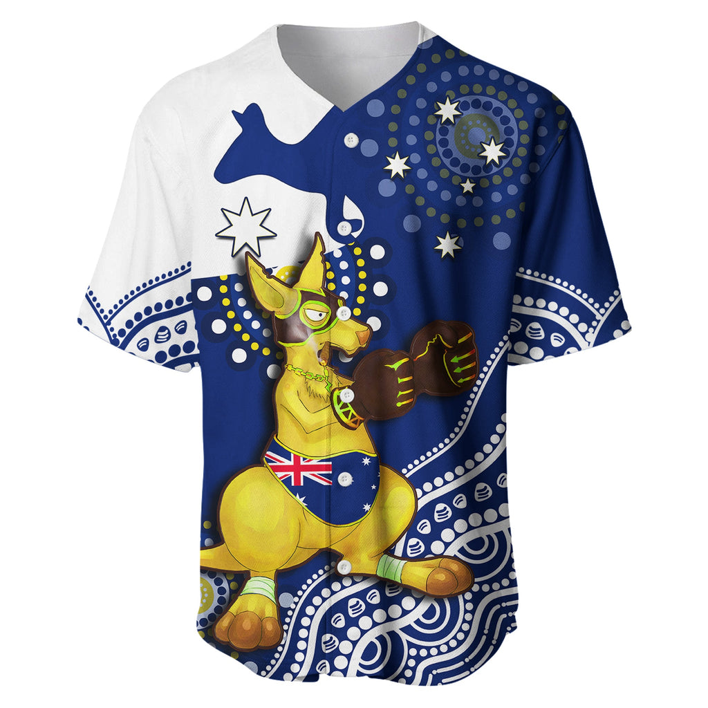custom-text-and-number-australia-baseball-jersey-boxing-kangaroo-indigenous-flag-color-art