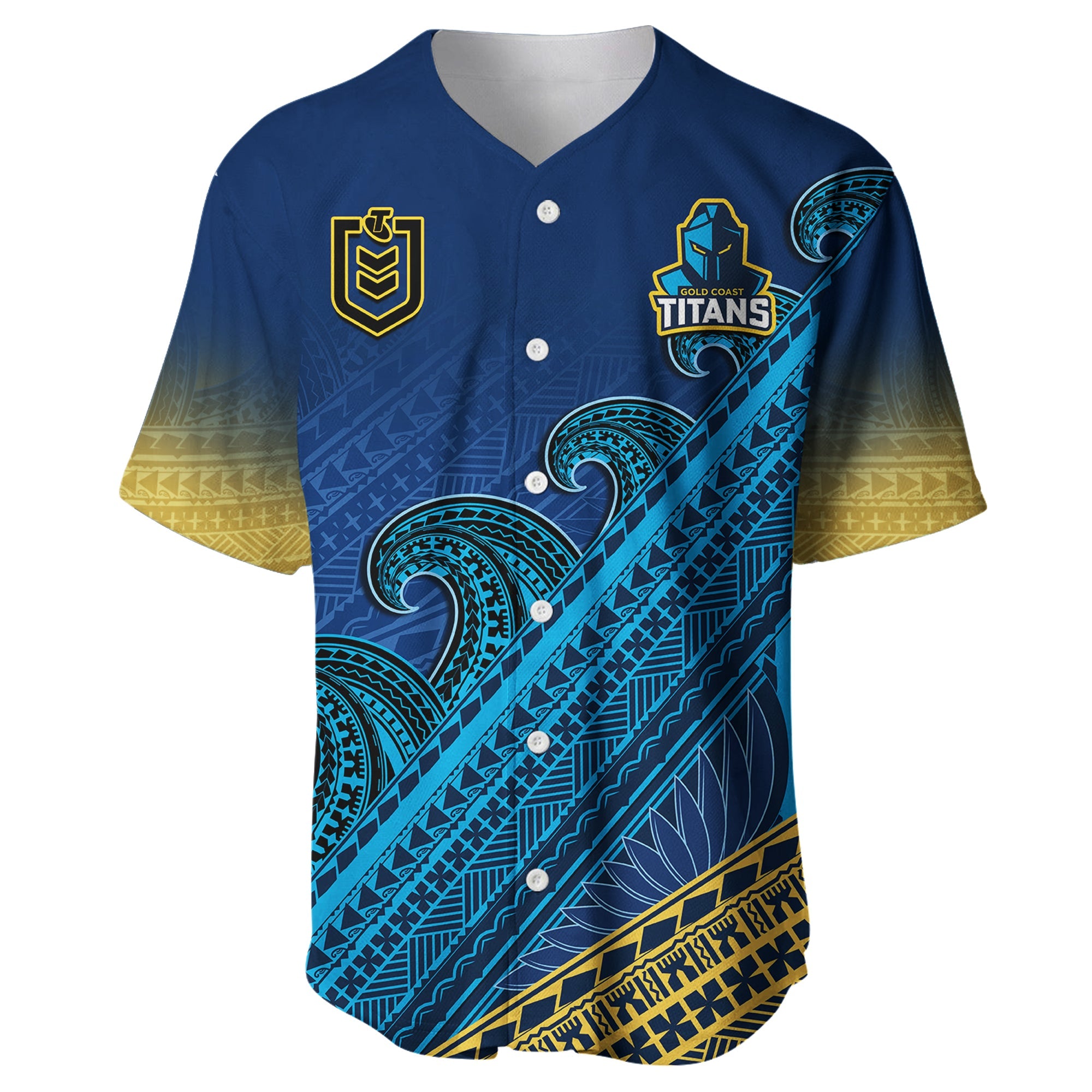 gold-coast-titans-rugby-baseball-jersey-pasifika-gradient-polynesian-pattern