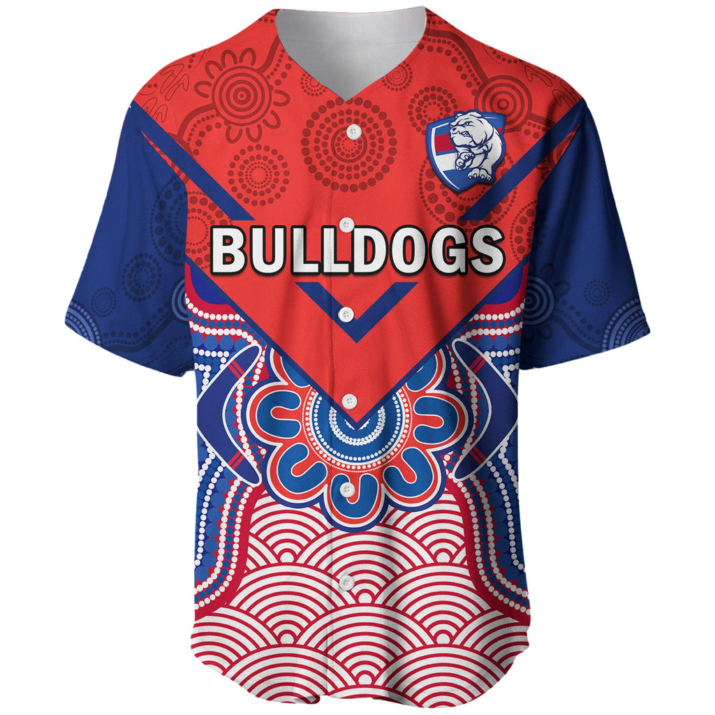 bulldogs-football-baseball-jersey-western-doggies-aboriginal-art