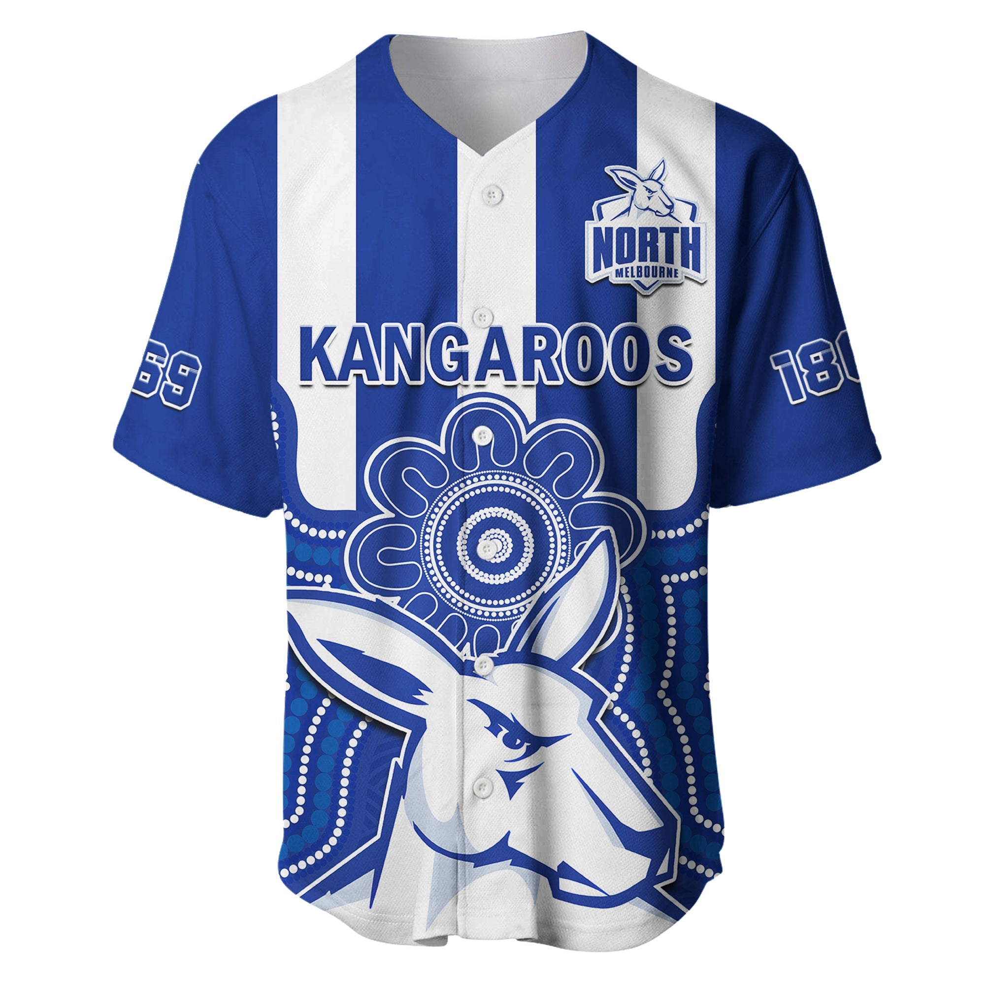 custom-text-and-number-melbourne-football-baseball-jersey-north-kangaroos-1869-aboriginal-art