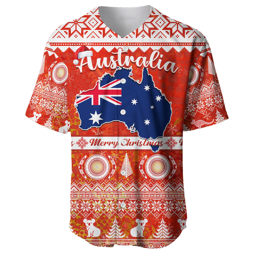 custom-personalised-australia-baseball-jersey-australian-map-aboriginal-painting-merry-christmas