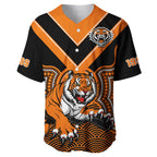 custom-text-and-number-wests-tigers-rugby-baseball-jersey-indigenous-black-artsy