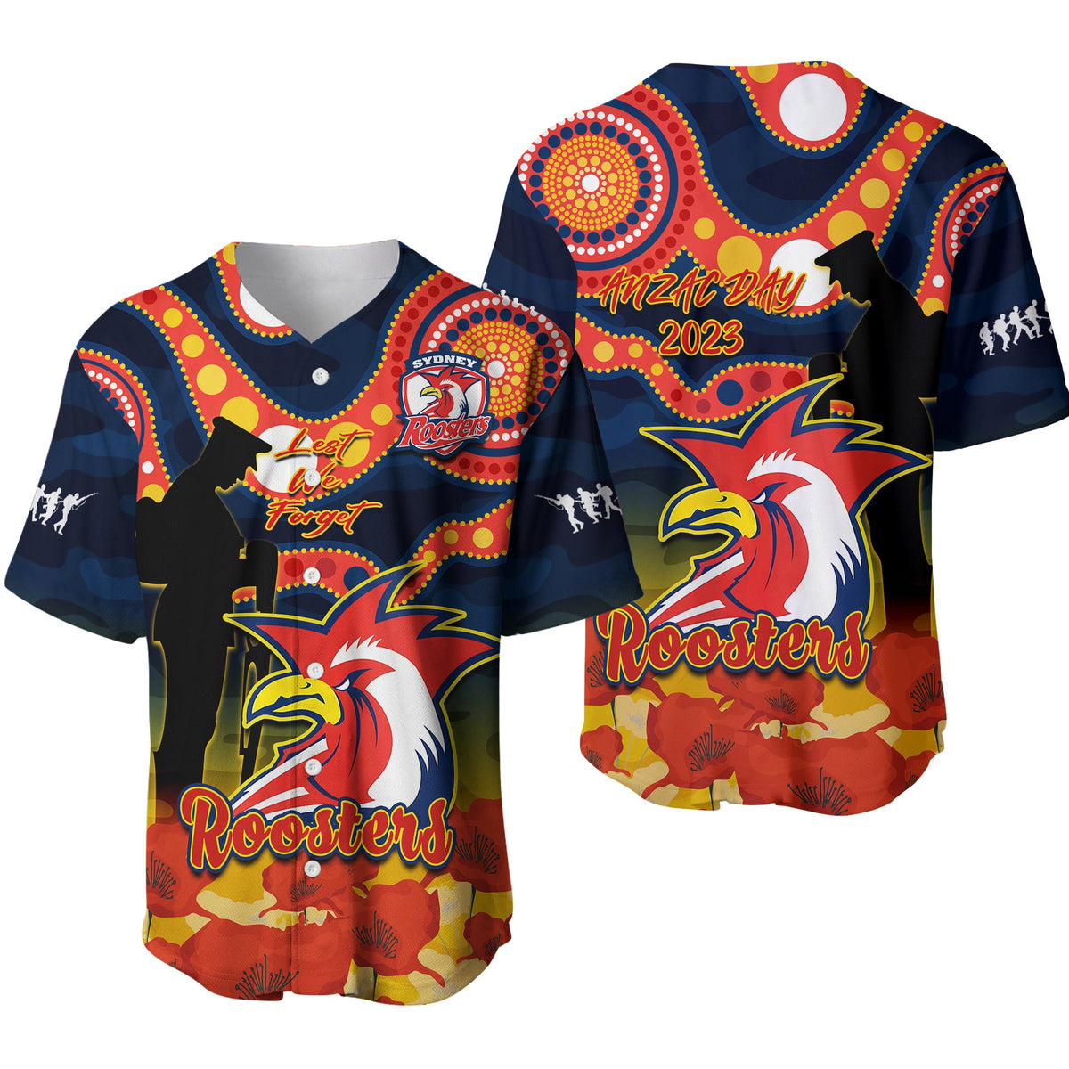 roosters-rugby-anzac-2023-baseball-jersey-dots-poppy-mix-camouflage-lest-we-forget-ver01