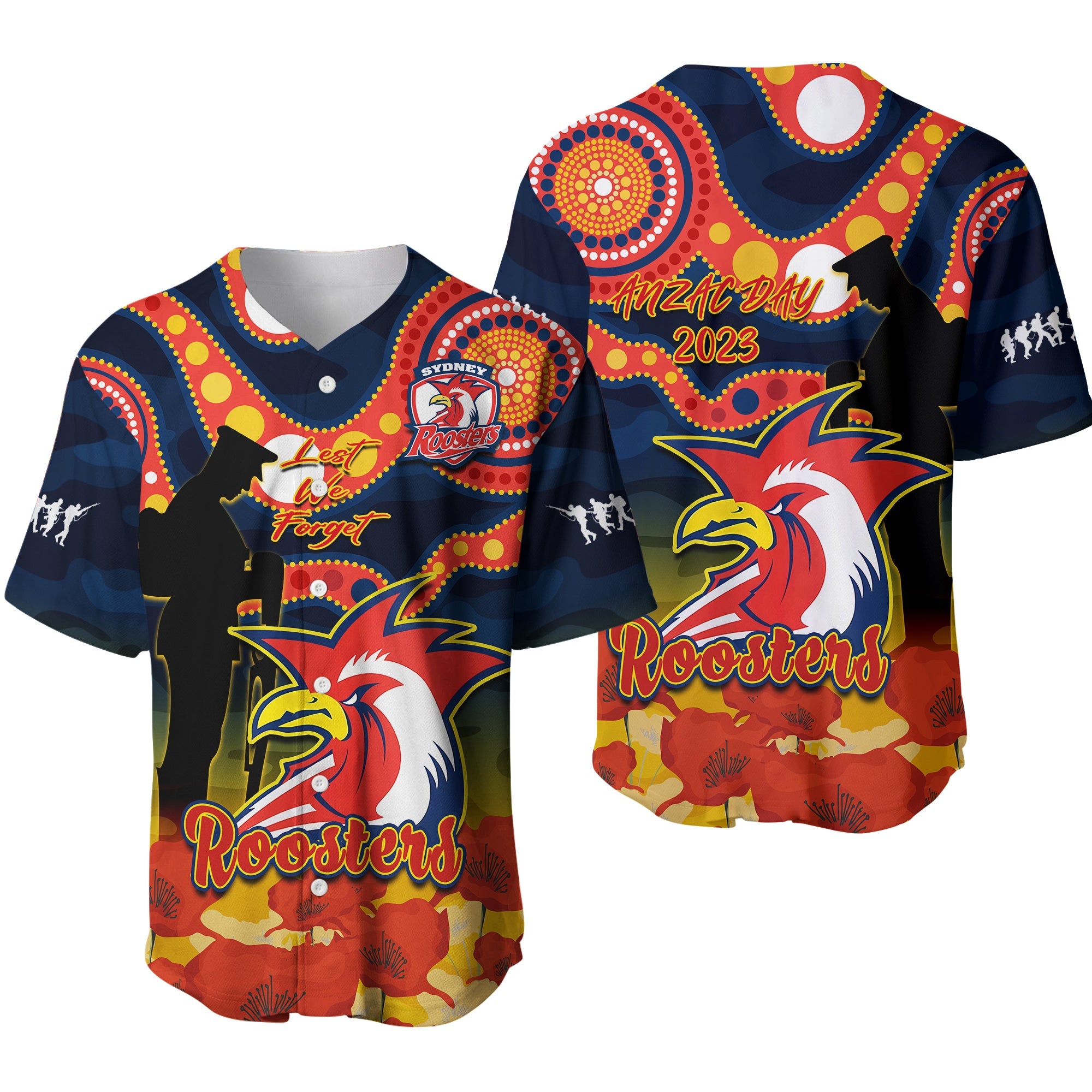roosters-rugby-anzac-2023-baseball-jersey-dots-poppy-mix-camouflage-lest-we-forget-ver01