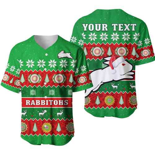custom-personalised-rabbitohs-christmas-baseball-jersey-souths-aboriginal-art-merry-xmas