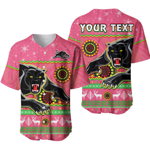 custom-personalised-panthers-christmas-baseball-jersey-aboriginal-pattern-penrith-pink-version