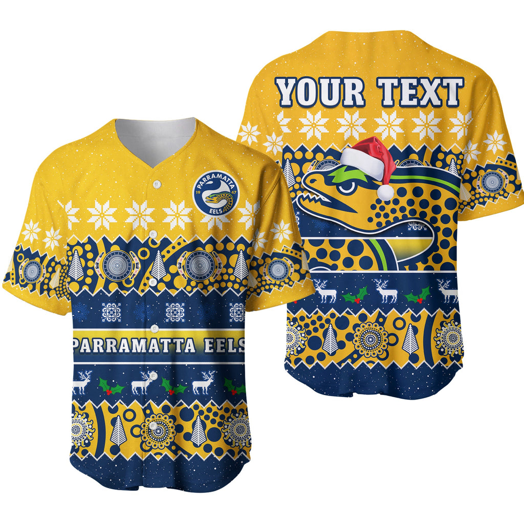 custom-personalised-parramatta-eels-christmas-baseball-jersey-parra-aboriginal-art-merry-xmas