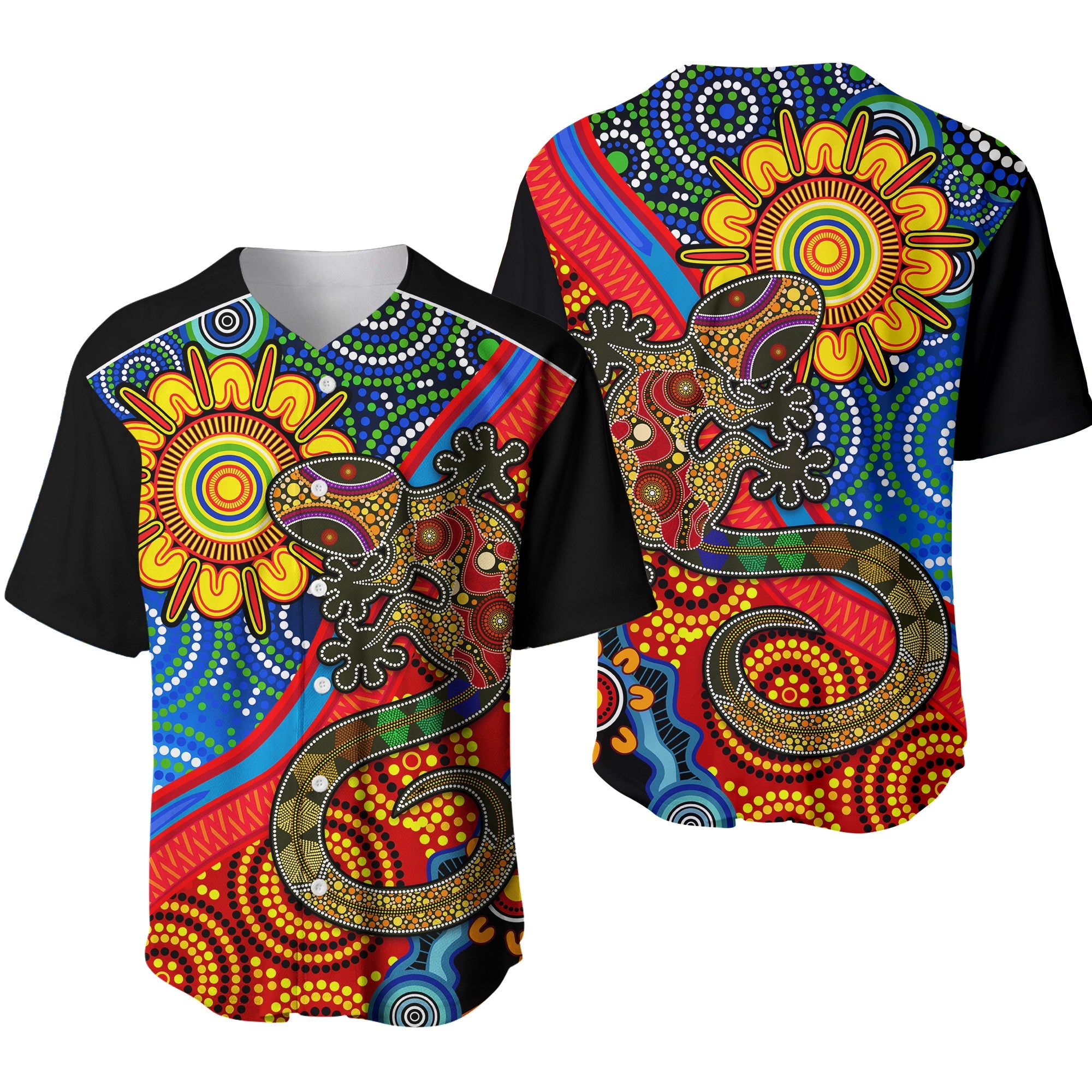 australia-lizard-and-sun-baseball-jersey-aboriginal-art-speical