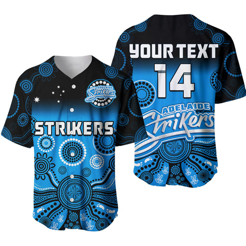 custom-text-and-number-adelaide-strikers-baseball-jersey-gradient-aboriginal-dot-painting