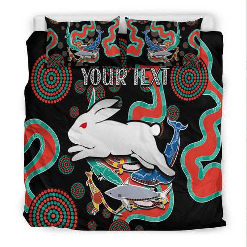 custom-personalised-rabbitohs-bedding-set-go-the-bunnies-aboriginal