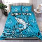 custom-personalised-sharks-rugby-bedding-set-go-sharkies-aboriginal-special-version