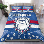 custom-personalised-bulldogs-football-bedding-set-scraggers-1877-aboriginal-dot-painting-newest-version