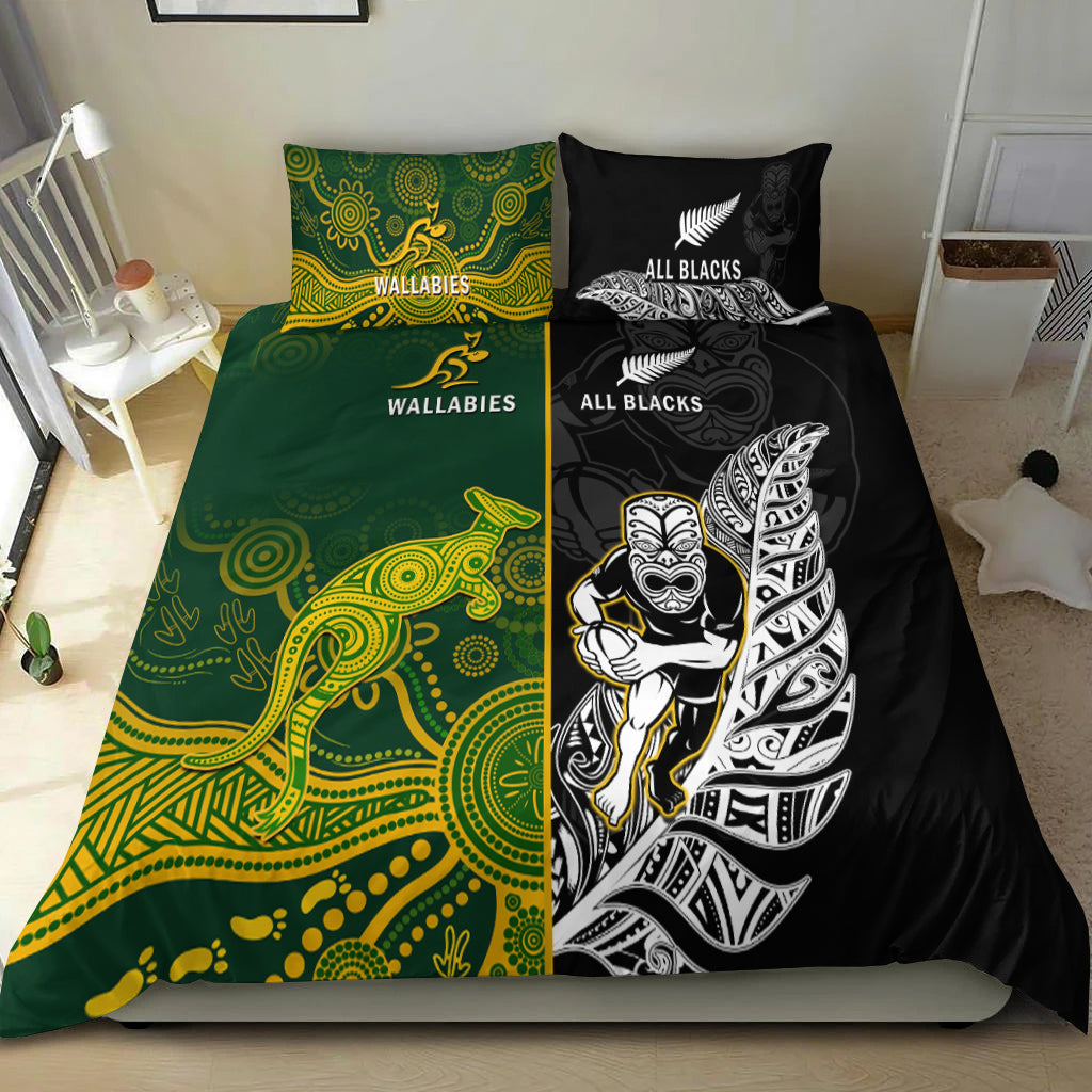 australia-rugby-mix-aotearoa-rugby-bedding-set-wallabies-all-black-special-version