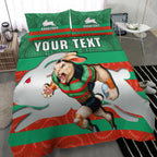 custom-personalised-rabbitohs-rugby-bedding-set-aboriginal-dot-painting-glory-glory-sporty-style