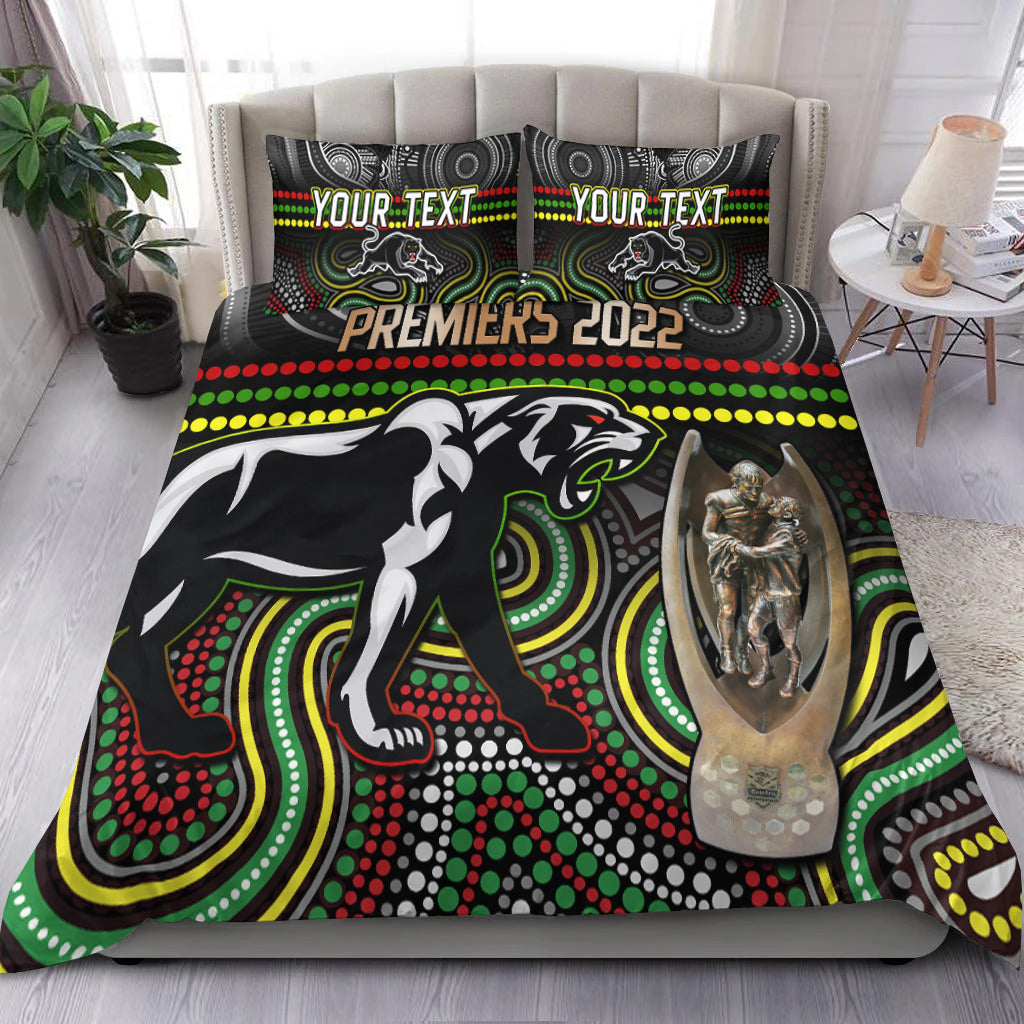 custom-personalised-panthers-rugby-bedding-set-premiers-2022-back-to-back-champions