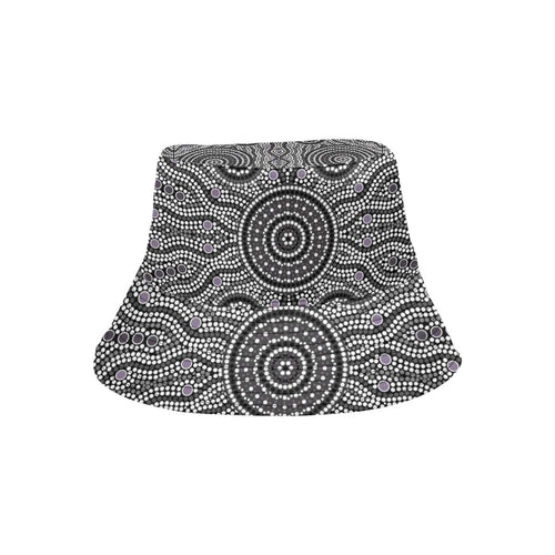 bucket-hat-aboriginal-dot-painting-hat-ver04