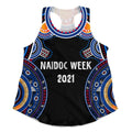 Australia Naidoc Week 2021 Women's Racerback Tank Black, Heal Country - Vibe Hoodie